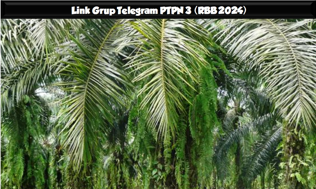 Link Grup Telegram PTPN 3