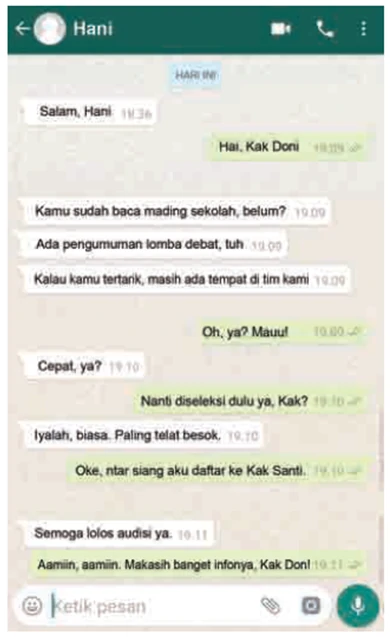 Jawaban Soal tentang Mengenal Kata Sapaan