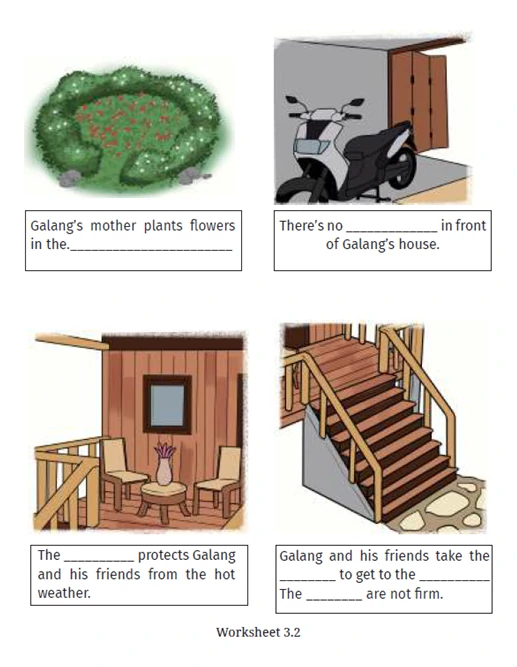 Jawaban Bahasa Inggris SMP Kelas VII Worksheet 3.2