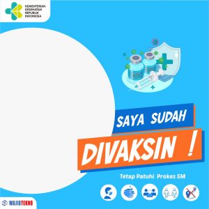 Twibbon Saya Sudah Divaksin