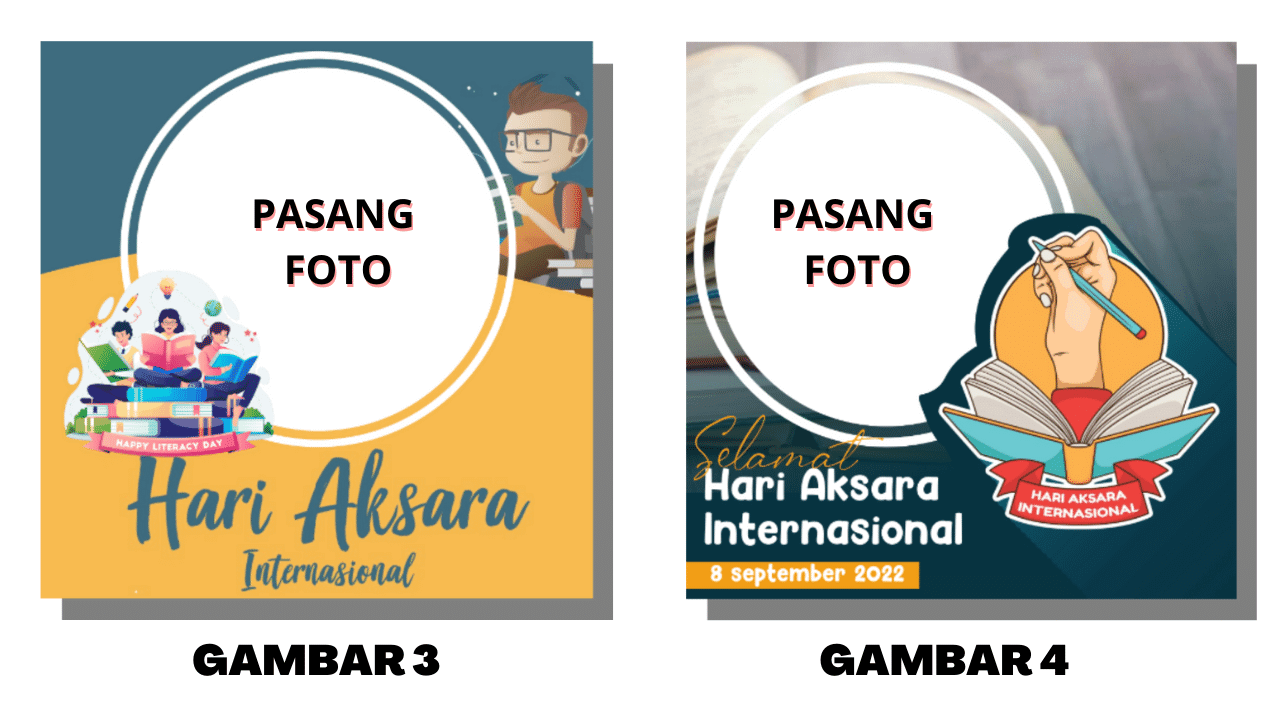 Twibbon Hari Aksara 