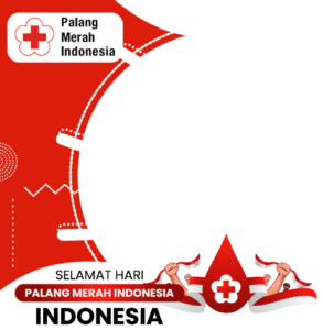 Twibbon Hari Palang Merah Indonesia atau PMI 2022