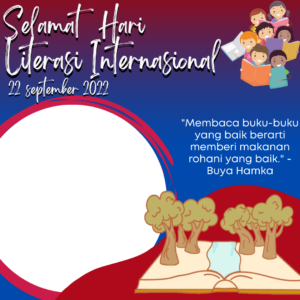 Twibbon Hari Literasi Internasional Tahun 2022