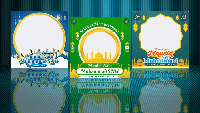 Twibbon Maulid Nabi Muhammad SAW Tahun 2022 