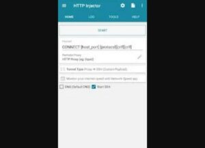 Cara Atur HTTP Injector Untuk Internet